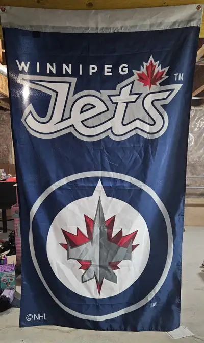 Winnipeg Jets 6-Piece Ultimate Fan Bundle – Hats, Banner etc, View more