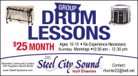 Drum Lessons for Children 10 - 18