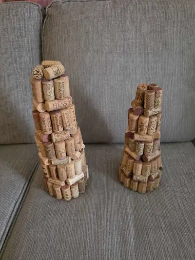 Cork Christmas trees, View more