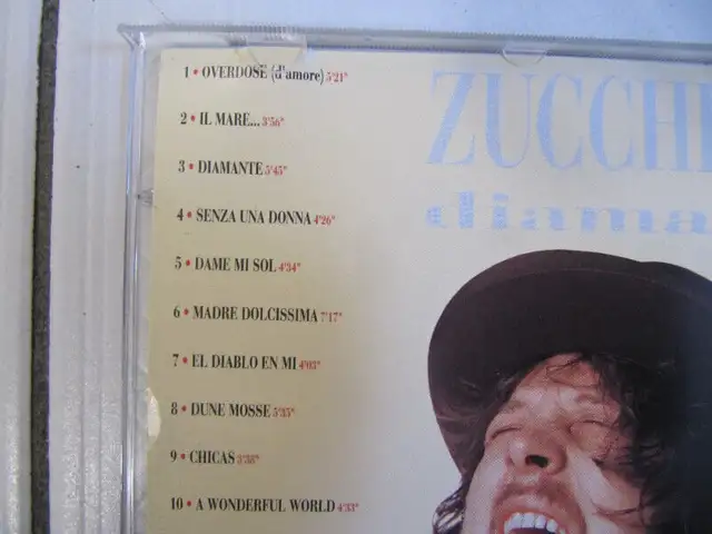 Zucchero Diamante CD "Senza Una Donna"  XCond Released Circ 199163406570961665122