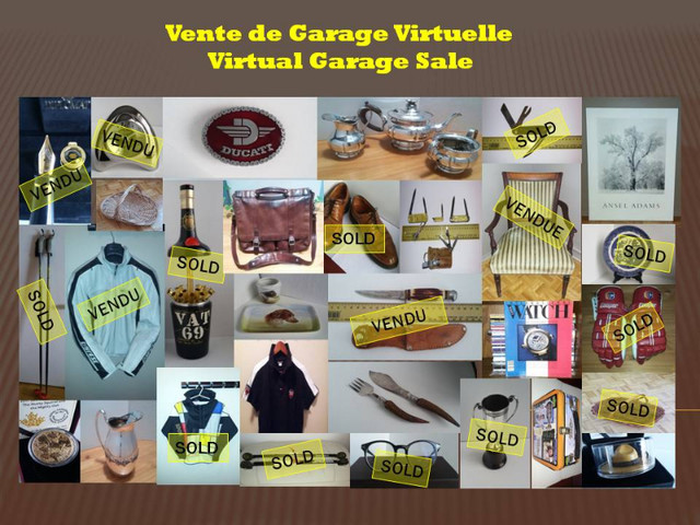 Virtual Garage Sale - Vente de Garage Virtuelle dans Ventes de garage  à Ville de Montréal