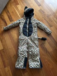 Weedo Snowsuit Leopard Print