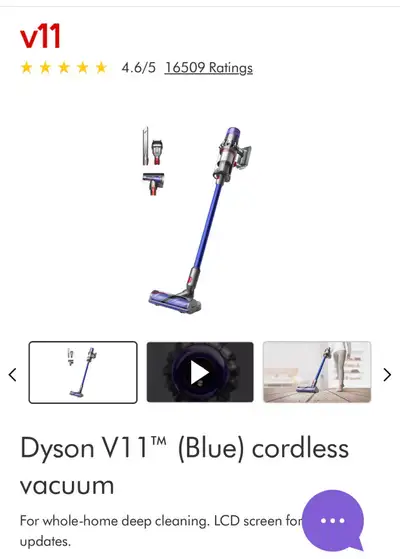 Dyson V11 Cordless Vacuum, View more