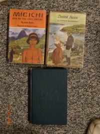 Four vintage novels, Yerby , E.Richardson,Judy Burke, hardcover