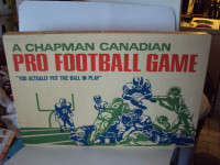 CANADIAN PRO FOOTBALL GAME - 1968
