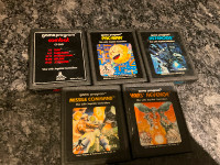 Vintage Atari games for sale