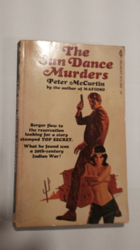The Sundance Murders by Peter McCurtin, 1972 pulp paperback