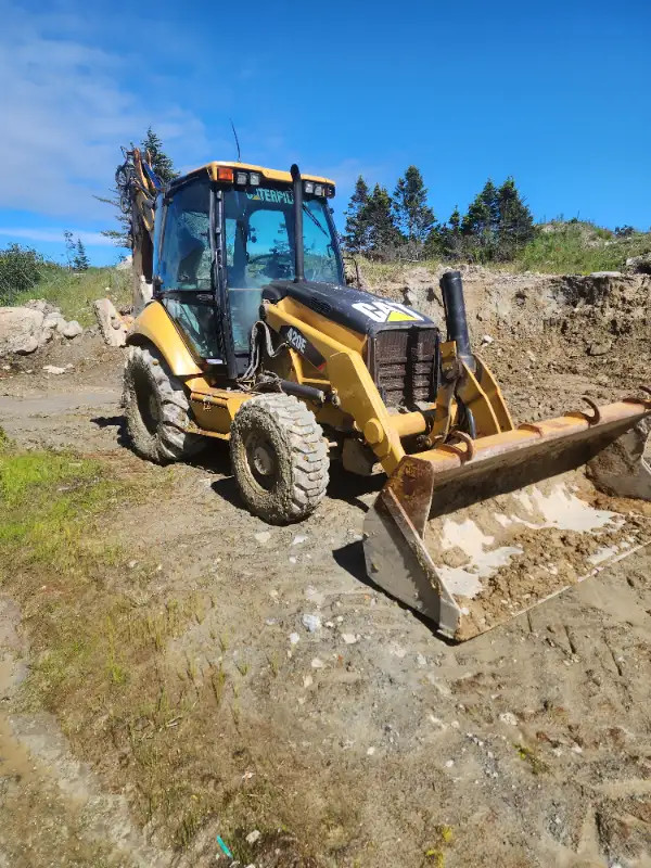 2009 420e cat backhoe heavy equipment yarmouth kijiji