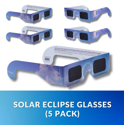Solar Eclipse Glasses - ISO Certified - 2024 Manufactured Date