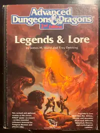 Advanced Dungeons & Dragons Legends & Lore 2108