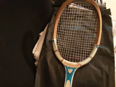 Wightman vintage tennis racquet wood handle Like new