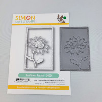 Sunflower Frame Die Simon Says Stamp Paper Crafts Card Making Sc