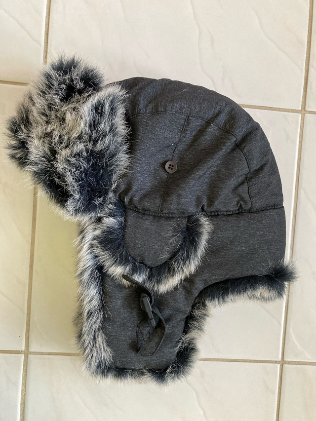 59.5cm waterproof Russian Trooper Fur Earflap Winter Skiing Hat in Other in City of Toronto - Image 3