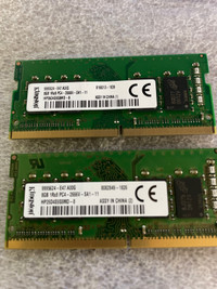 Kingston 16GB Memoire Laptop 2x8GB - Laptop DDR4 Memory