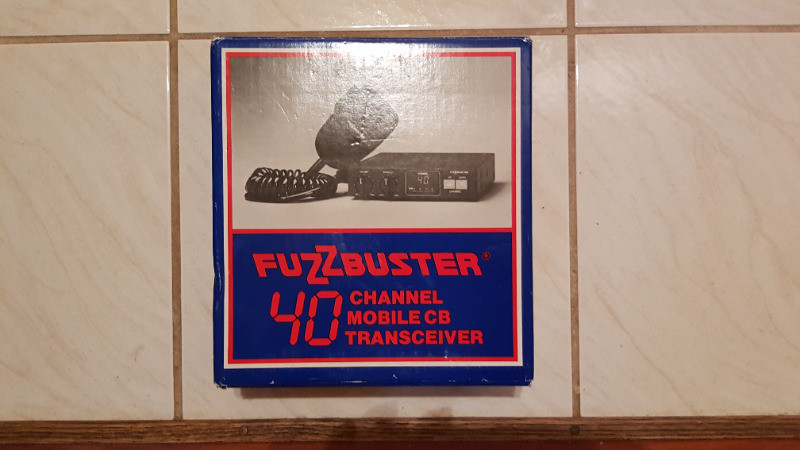 Vintage Fuzz Buster CB Radio BOX ONLY for sale  