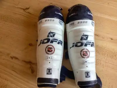 Hockey shin pads  size 13 "/33cm, View more