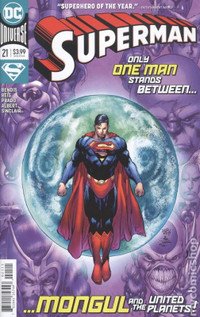 Superman #21A DC UNIVERSE COMICS MONGUL AND THE UNITED PLANETS!