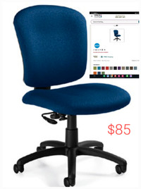 New Global Supra X Medium Back Posture Task Chair 