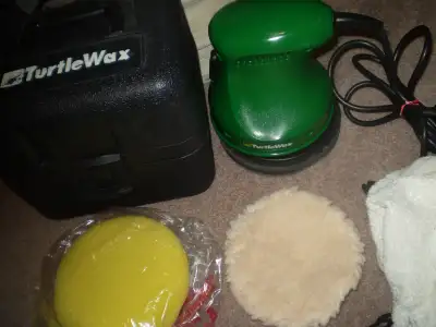TURTLE WAX ORBITAL 6" BUFFER / WAXER / POLISHER in ( Hardly Used Condition ) Model 6500TW / Double I...