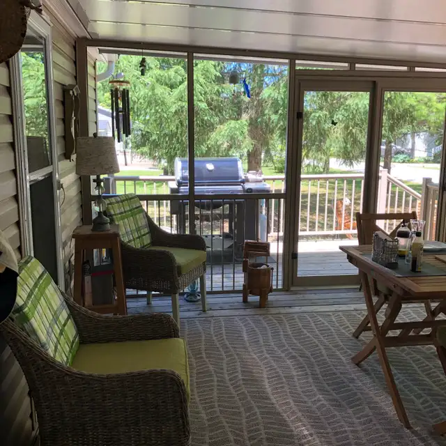 Fisherman’s Cove Cottager Escape 36X12 w/ large Sun/Screen Room. in Park Models in Owen Sound - Image 9