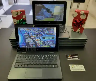 Laptop HP ProBook x360 Console Retro 5000 jeux 2 manettes @ 200$, View more