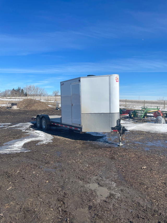 Construction Combo Trailer in Other Business & Industrial in Regina