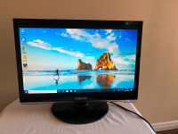 Used Samsung 22" Wide Screen LCD Monitor with HDMI for Sale