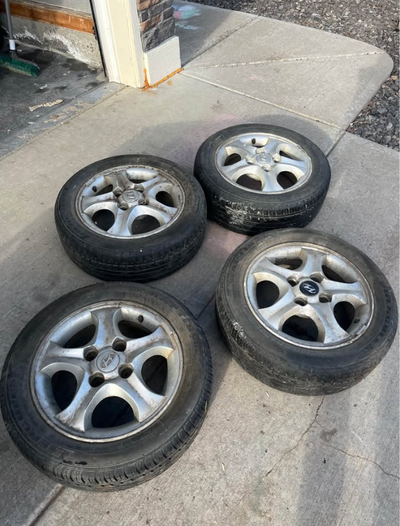$180 FIRM Here is list of compatible cars: https://www.wheel-size.com/pcd/4x114.3/ Center Bore / Hub...