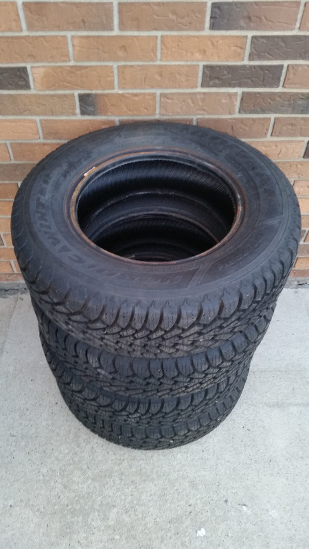 Set of four 195/70/R14 Good Year Nordic Winter tires. in Tires & Rims in Edmonton
