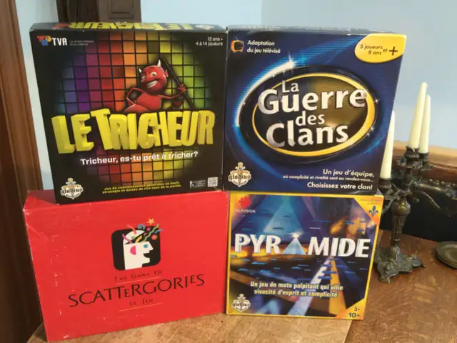 Jeu TABOO adulte jeux TABOO kids RARES.  bilingues 25 $ chacun in Toys & Games in Laval / North Shore - Image 11
