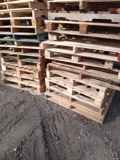 PALLETS FOR BUILDING OR BURNING, View more