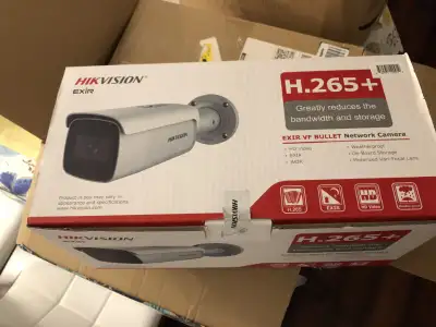 BEST OFFER, 2 HIK Vision out door brand new cameras, View more