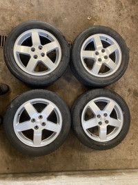 205/55r16 Chevrolet cobalt Pontiac g5 wheels and tires