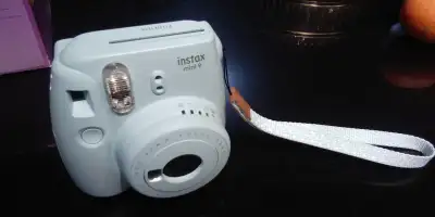 Instax mini 9 retro camera., View more