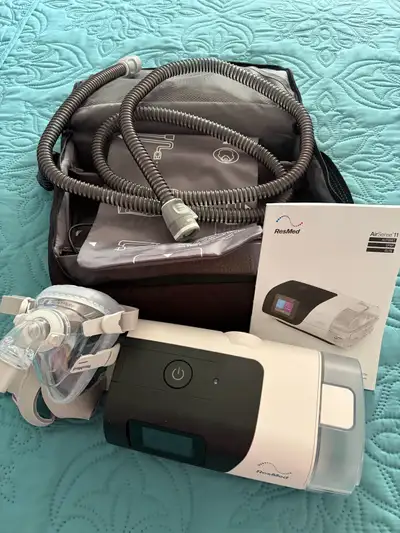 Res Med CPAP Machine with Air touch full face mask in excellent condition only used one week. asking...