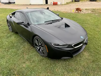 2017 BMW i8 Protonic Frozen Black Special Edition - All Wheel Drive, Hybrid gas+ electric engines, i...