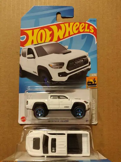 New Hot Wheels mainline 2020 Toyota Tacoma 1/64 diecast pickup truck $8 ea.