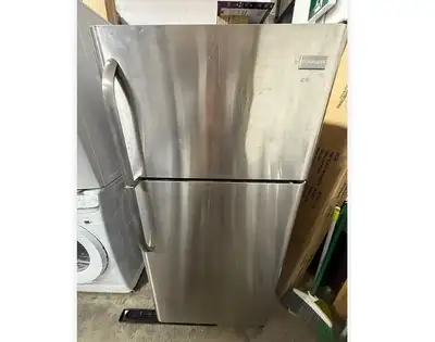 Frigidaire Stainless Steel Refrigerator – Used,, View more