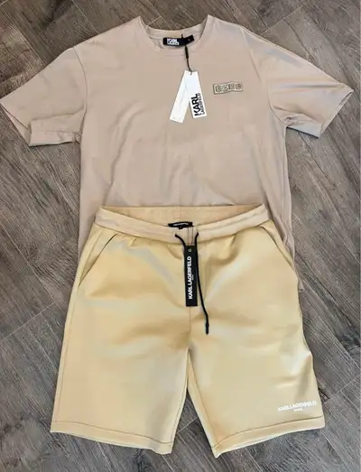 Karl Lagerfeld men’s shorts & t-shirt size M/L , View more