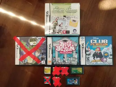 Nintendo DS/Gameboy Advanced Games, View more