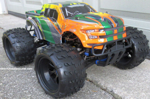 New RC Brushless Electric Monster Truck Top 2 ET6 1/8 Scale 4WD in Hobbies & Crafts in Vancouver - Image 3