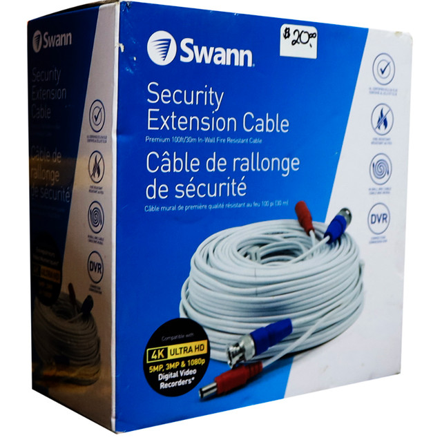 100' of Security Camera Cable in Cameras & Camcorders in Saint John