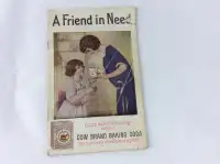 1924 A Friend in Need Advertising Pamphlet