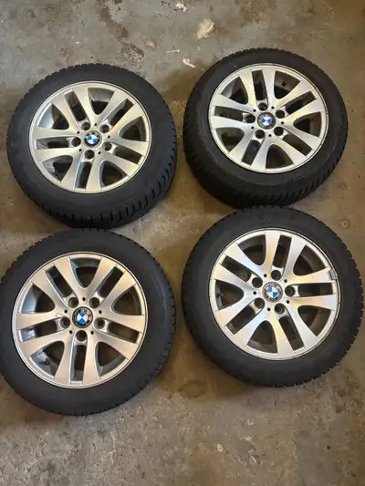 Used lightly for 3 seasons after purchasing on Kijiji in 2020. They are on used BMW Rims as well. 2...