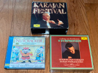 CLASSICAL CD SETS Karajan Beethoven Nutcracker Tchaikovsky $5+
