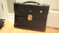 Black Leather-like Briefcase