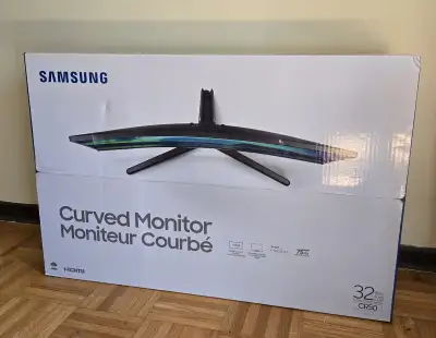 Samsung curved monitor 32" Freesync 1500R, View more