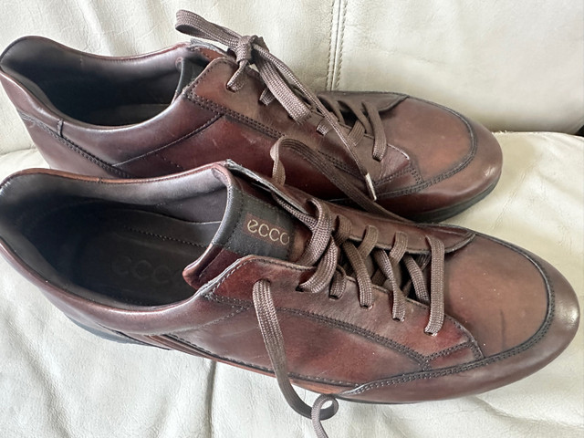 Ecco Men’s Leather Shoes (Brand New) in Men's Shoes in Oshawa / Durham Region - Image 2