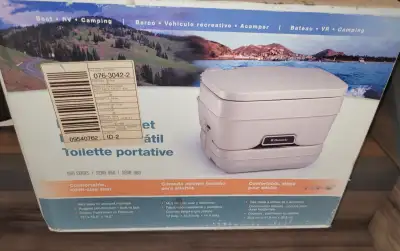 Brand new portable dometic low profile portable toliet. Never out of box $150.00 Brand new Colman 2...