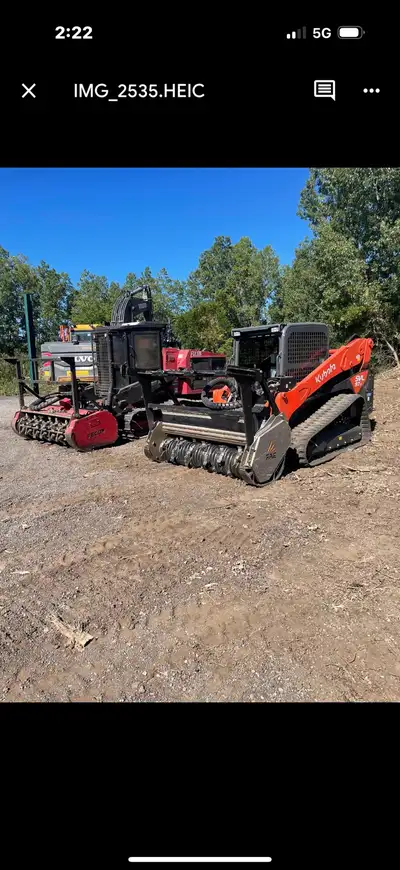 I offer professional forestry mulching and rough cut mowing services, equipped with specialized mach...